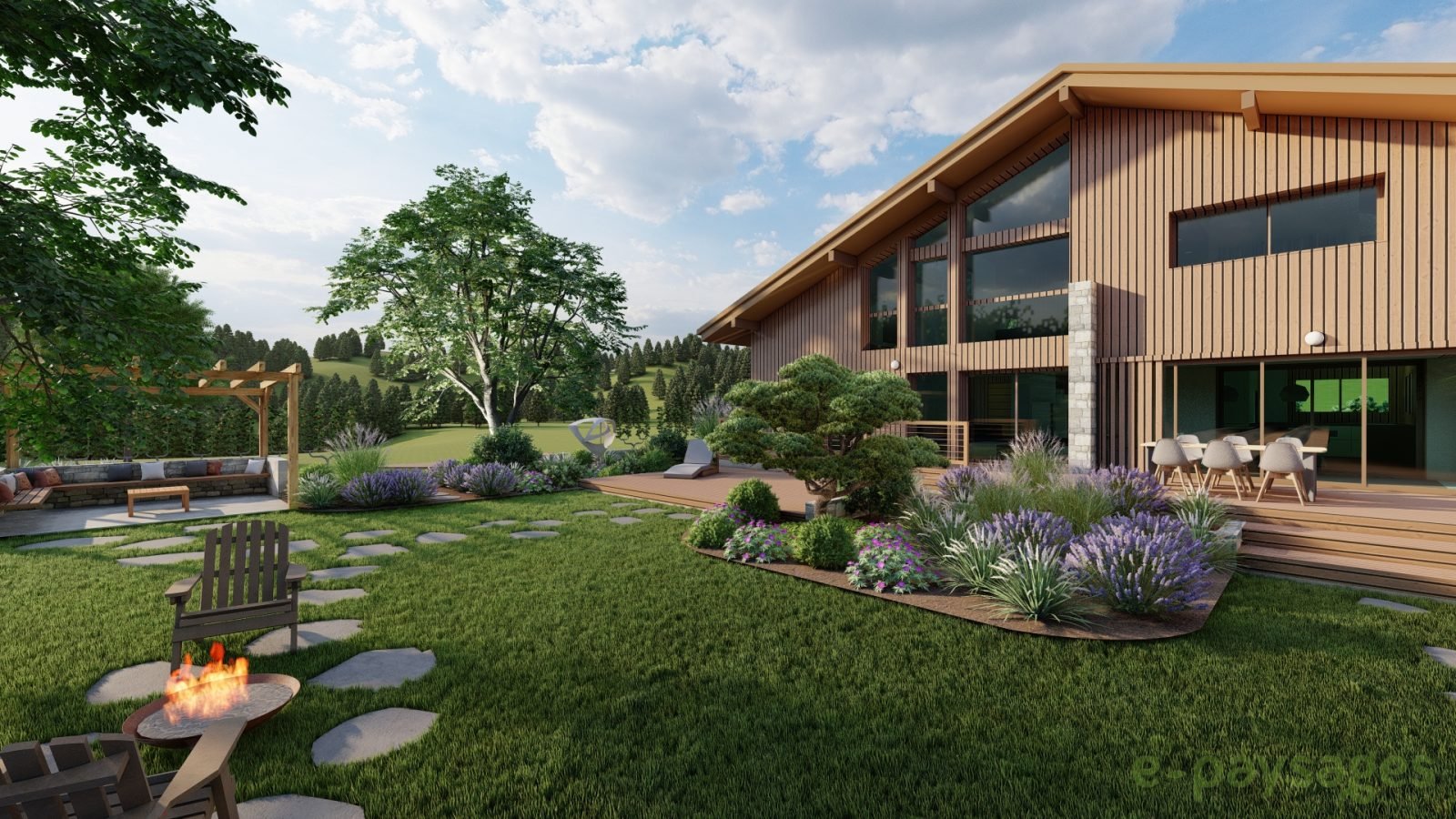 Création de massifs et aménagement de jardin